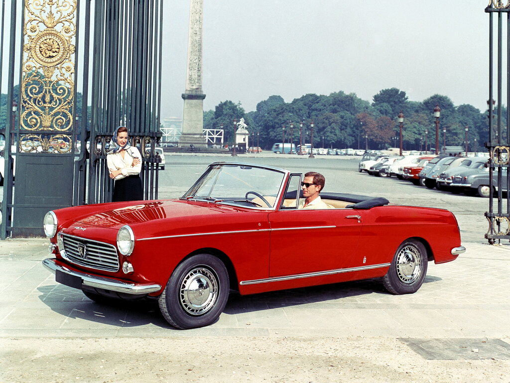 Peugeot 404 1 поколение, открытый кузов (03.1962 - 11.1969)